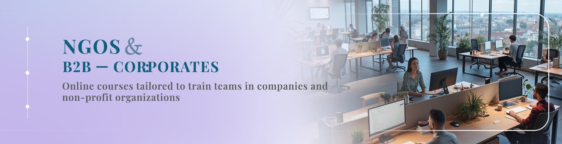 B2B — Corporates & NGOs